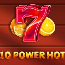 10 Power Hot game by Amusnet Interactive – logo hosted on BroWinner Casino