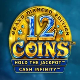 12 Coins Grand Diamond Edition by Wazdan, showcased at broswinner.com – game logo
