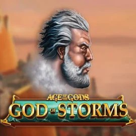 Age Of The Gods: God of Storms by Playtech, showcased at broswinner.com – game logo