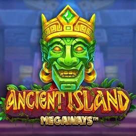 Ancient Island Megaways online game logo by Pragmatic Play on broswinner.com