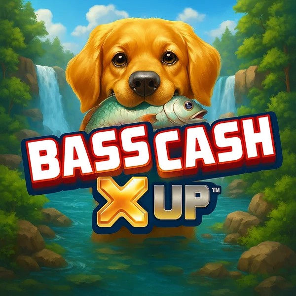 Try Bass Cash X UP slot by Alchemy Gaming on broswinner.com – logo image