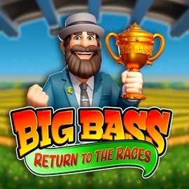 Big Bass Return to the Races by Pragmatic Play, showcased at broswinner.com – game logo