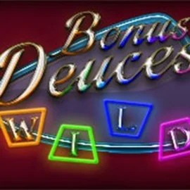 Bonus Deuces Wild (RTG) slot logo by RTG (Reel Time Gaming) at BroWinner Casino
