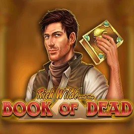 Slots logo of Book of Dead from Play'n GO at BroWinner Casino