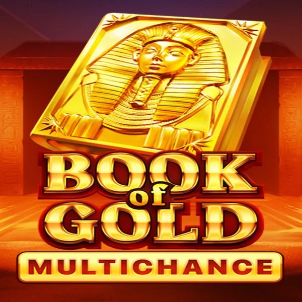 Book of Gold Multichance slot icon by Playson, available at BroWinner Casino