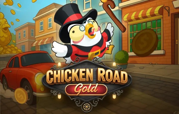 Enjoy Chicken Road Gold by InOut – logo hosted on broswinner.com