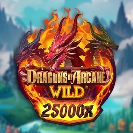 Dragons of Arcane Wild by Foxium, showcased at broswinner.com – game logo