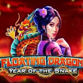 Floating Dragon Year of the Snake logo by Pragmatic Play at BroWinner Casino