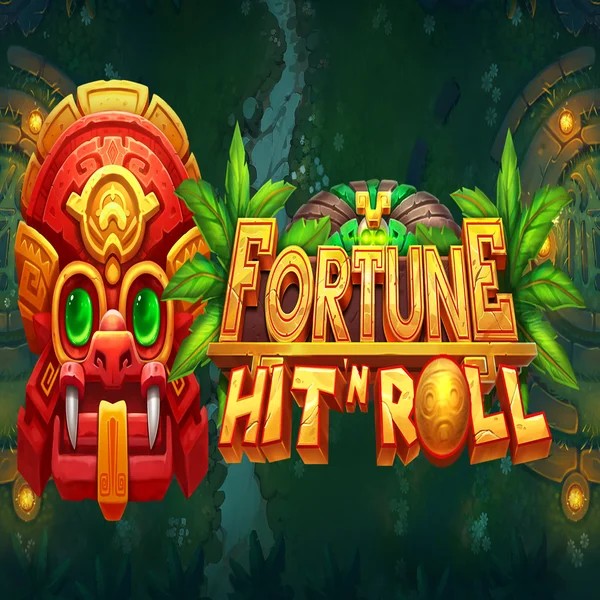 Fortune Hit'n Roll online game logo by Pragmatic Play on broswinner.com