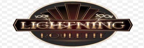 Lightning Roulette slot logo by Evolution at BroWinner Casino