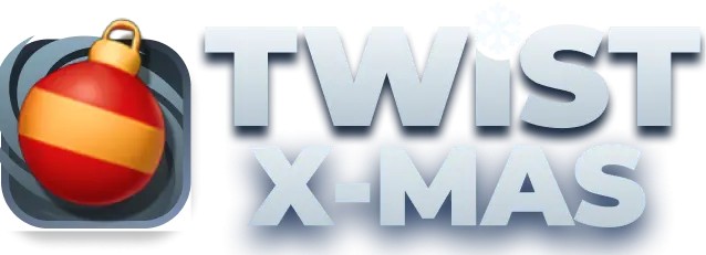 Twist X-mas logo by InOut at BroWinner Casino