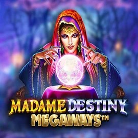 Madame Destiny Megaways slot visual from Pragmatic Play available on broswinner.com