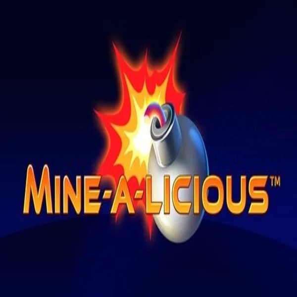 Mine a Licious slot logo by Playtech at BroWinner Casino
