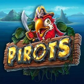 Pirots slot logo by ELK Studios at BroWinner Casino