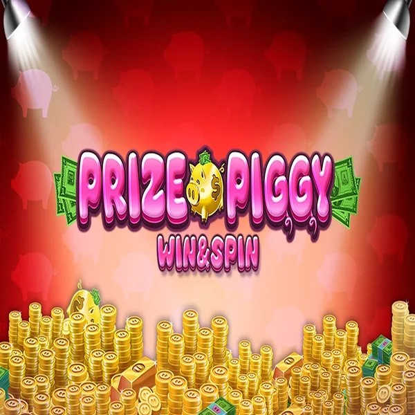 Prize Piggy Win & Spin slot logo by Inspired Gaming at BroWinner Casino