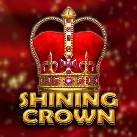 Shining Crown slot logo by Amusnet Interactive at BroWinner Casino