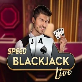 Official Live Casino logo: Speed Blackjack by Pragmatic Play at BroWinner Casino