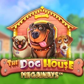 The Dog House Megaways slot logo by Pragmatic Play at BroWinner Casino