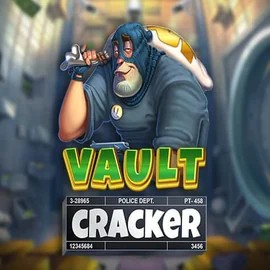 Vault Cracker slot visual from Red Tiger Gaming available on broswinner.com