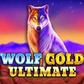 Wolf Gold Ultimate online game logo by Pragmatic Play on broswinner.com